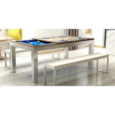 שולחן ביליארד להמרה לשולחן אוכל